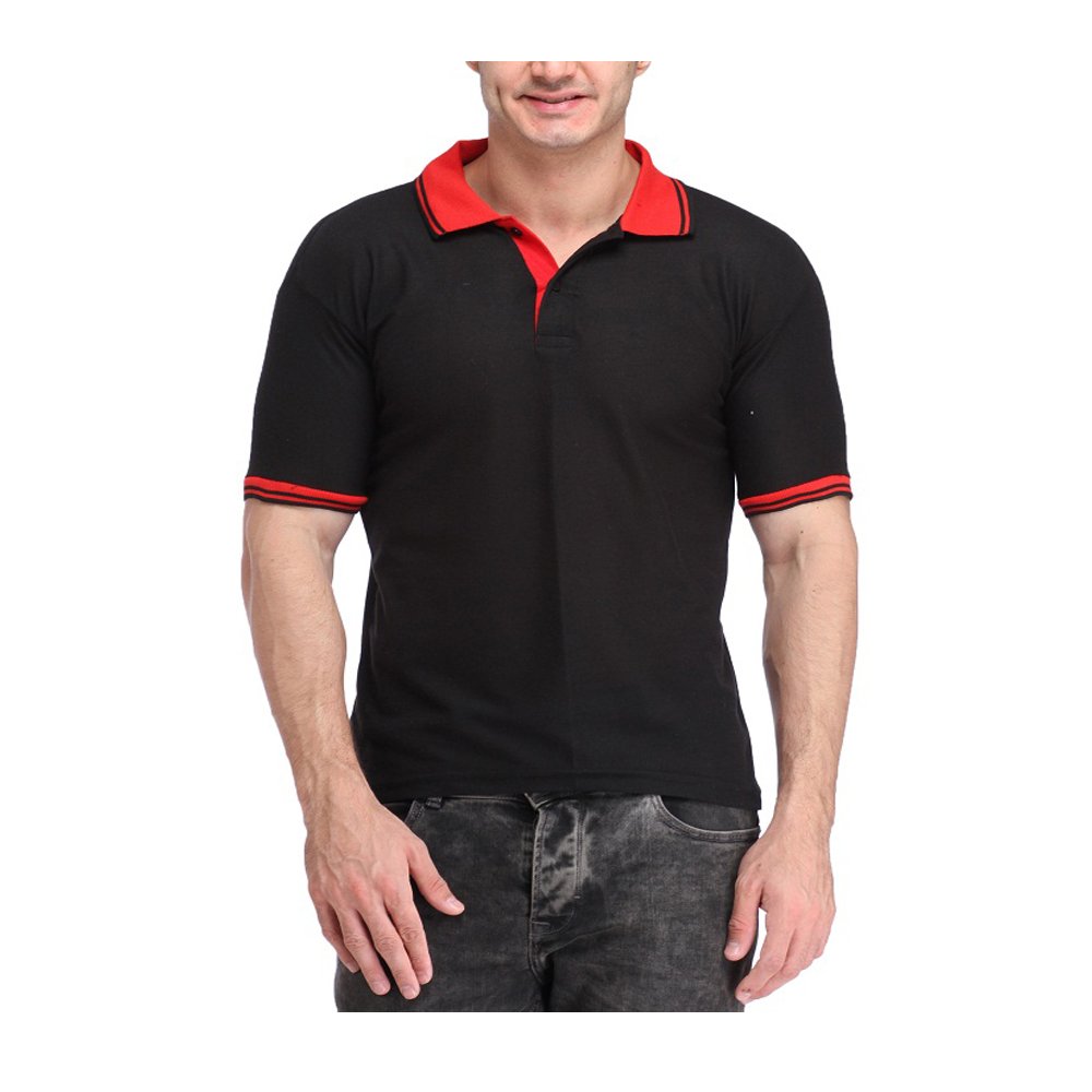 lime men's polycotton combo of 5 t-shirt