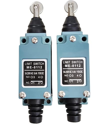 uxcell ME-8122 Cross Roller Plunger Momentary Limit Switch 1NC+1NO