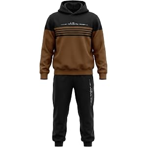 xueteox Boys 2 Piece Hoodie Sweatpants Set Blue Tie Dye Tracksuit | Stylish boys hoodie and sweatpants set with blue tie dye
