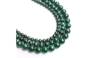 Green AA + Green Malachite Natural Beads for Jewellery Making Natural Stone Beads DIY Bracelet Necklace Jewellery 6/8/10 mm 1