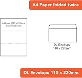 Postmaster Envelopes DL Peel & Seal 100GSM White 100 Pack view 6