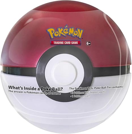 Amazon.com: Pokemon TCG: Poke Ball Tin 
