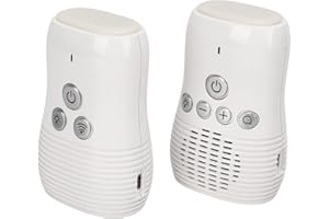 Audio Baby Monitor, Two Way Talk, High Sensitivity Microphone and Speaker, Rechargable Monitor with Night Light