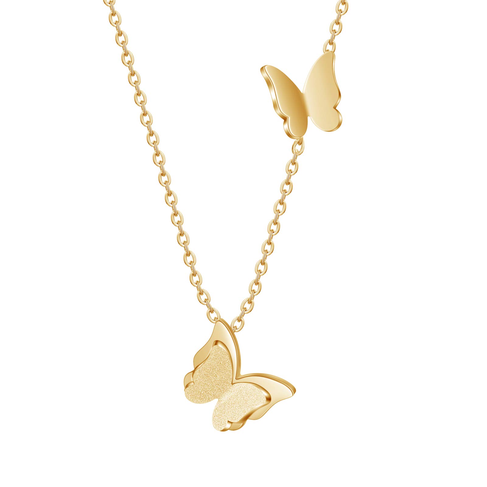 Buy Sterling Silver Butterfly Necklace 