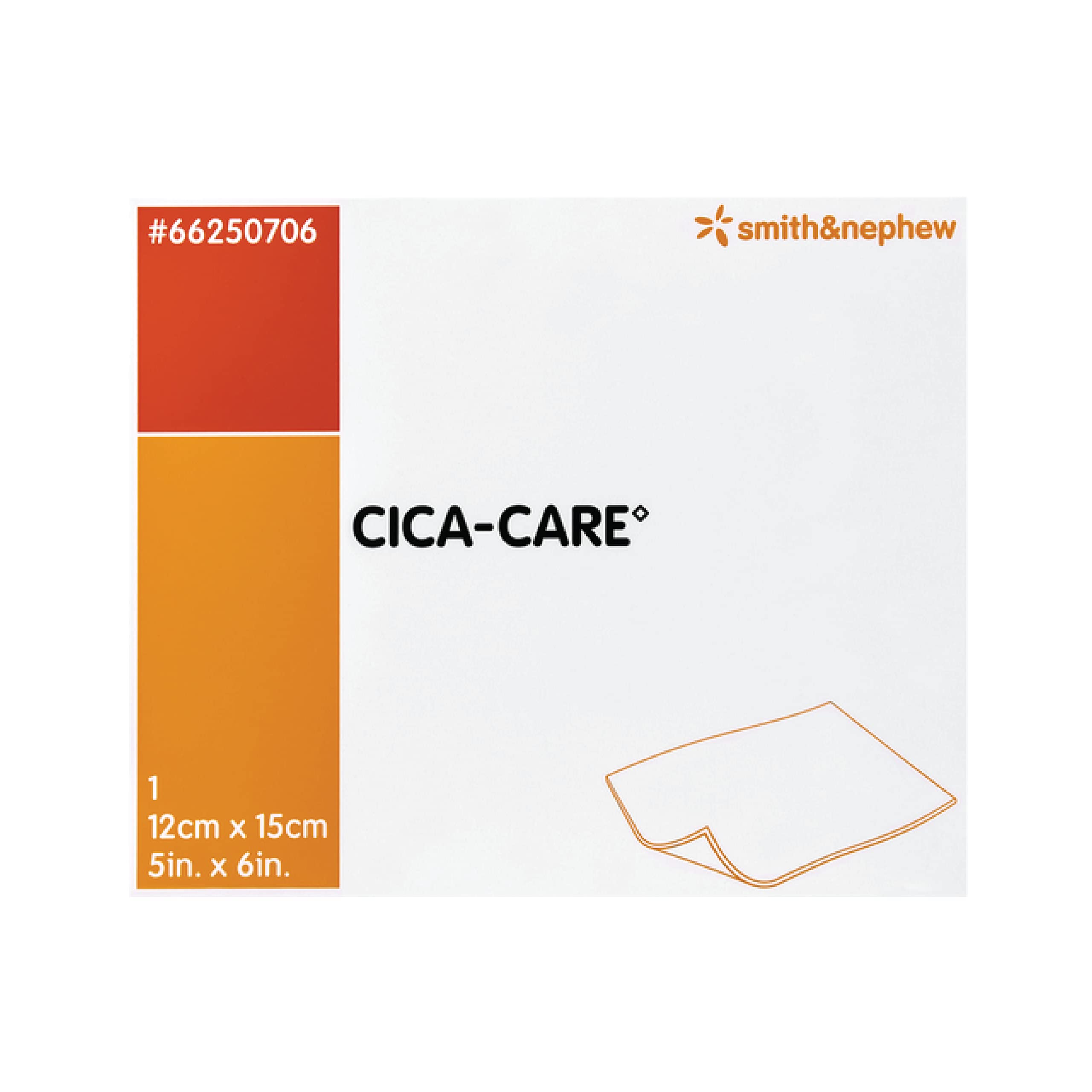 CICA-Care Silicone Gel Sheet 12 x 15 Centimetre | Improves The Appearance of Scars