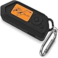 POZCIS for Flipper Zero Case Cover, Soft Silicone Protective Case Only Compatible with Flipper Zero Device with Carabiner Accessories Set(Black)