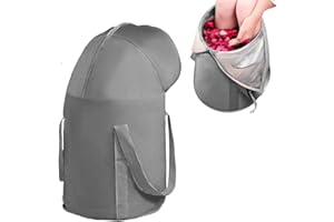 MIUPOO Collapsible Foot Bath Basin,Collapsible Bucket for Soaking Feet,Portable Travel Foot Spa Tub Bag with Knee Cover,Detac