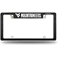 Rico Industries NCAA All Over Chrome Frame 12" x 6" Chrome All Over Automotive License Plate Frame for Car/Truck/SUV