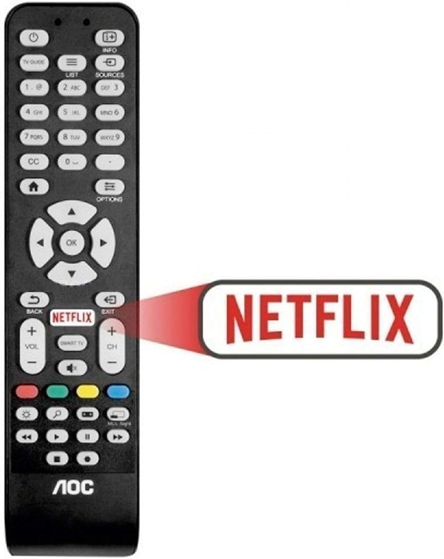 Controle Remoto Para Tv Aoc Smart Tv Amazon br Eletr nicos