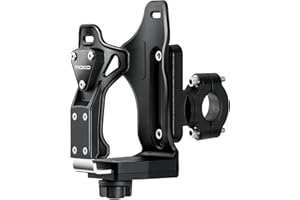 Hoxfly Bike Water Bottle Holder, 360 Degree Adjustable Bicycle Water Bottle Cage for 1.97"-3.54" Diameter Bottle, Universal M