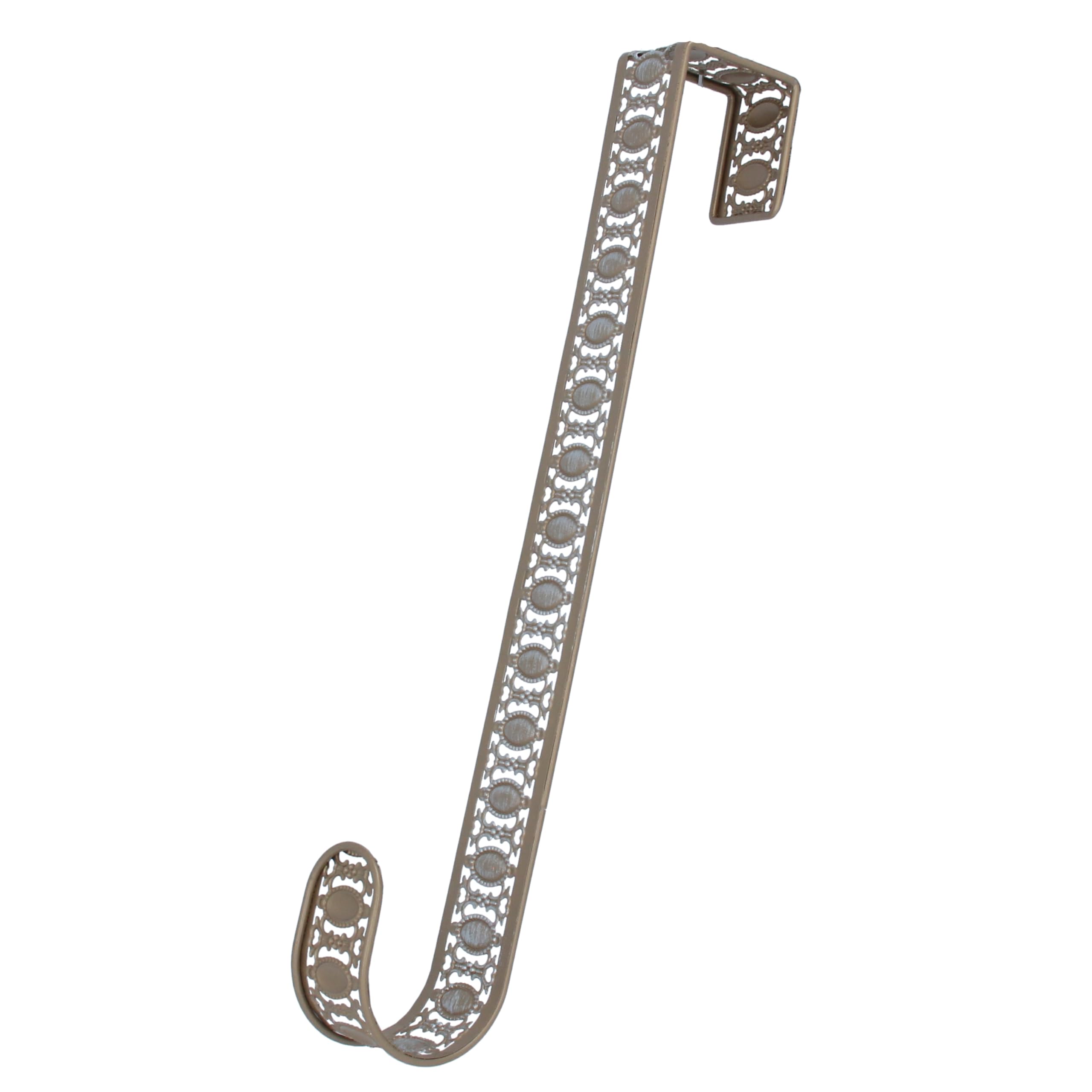 Gisela Graham Gold/Silver Metal Christmas Wreath Hanger