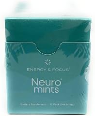 Neuro Energy & Focus Fresh Mint Mints Box, 12 CT