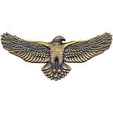 Leraverppy Metal Pin,Brown Engraved Eagle Badge Power And Mystery Brooch,Gift For Teens Students Family Friends Coworkers Interns Freshman,DIY Decor Jacket Canvas Bag Backpack Shirt Collar Accessory