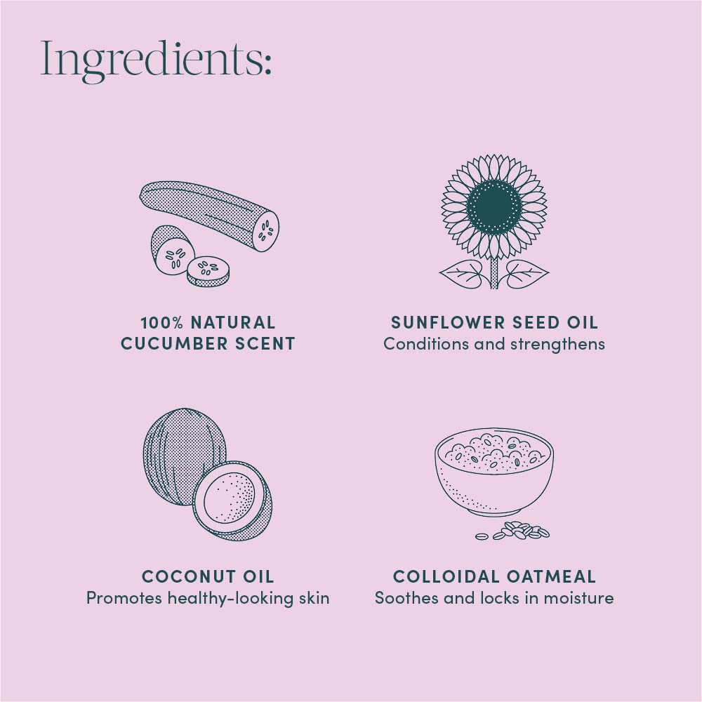 Evereden Baby Moisturizing Lotion Light Cucumber 8.5 fl oz. Clean