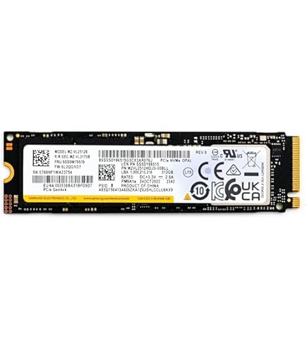 Amazon.com: Micron SSD 512GB 2210 NVMe PCIe Gen3 x4 MTFDHBA512QFD
