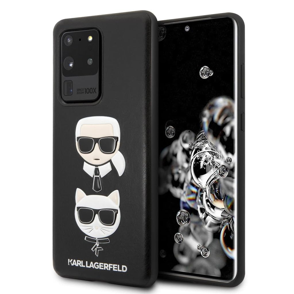Karl Lagerfeld Karl & Choupette KLHCS69KICKC Case for S20 Ultra G988 Black