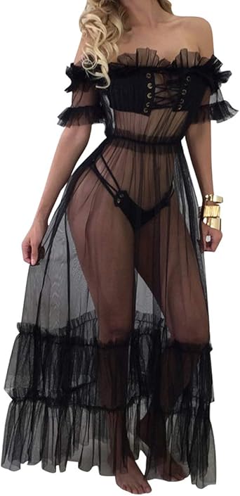 Amazon sheer dress Clearance