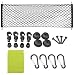AndyGo Rear Cargo Trunk Storage Organizer Net for Car Plus mounting Points primary