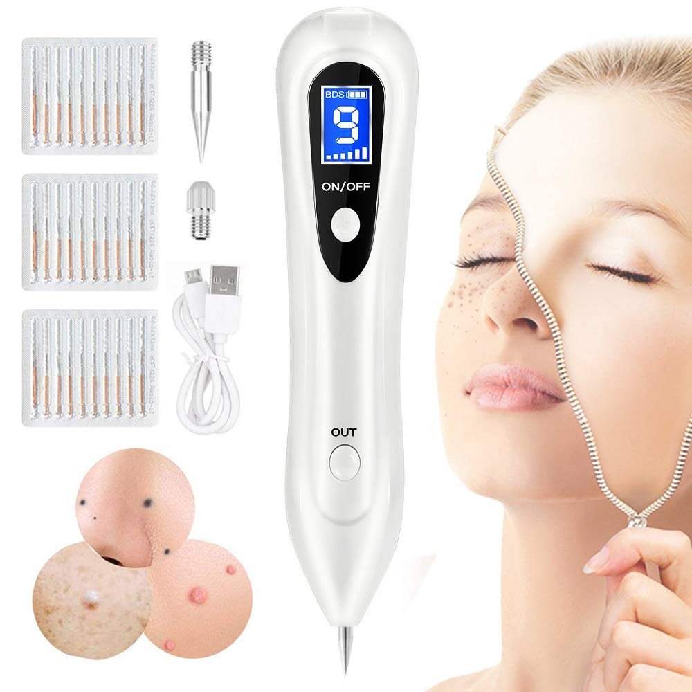 Portable Beauty Device Multi Level With Home Usage USB Charging/LCD/10 Replaceable: Beauty