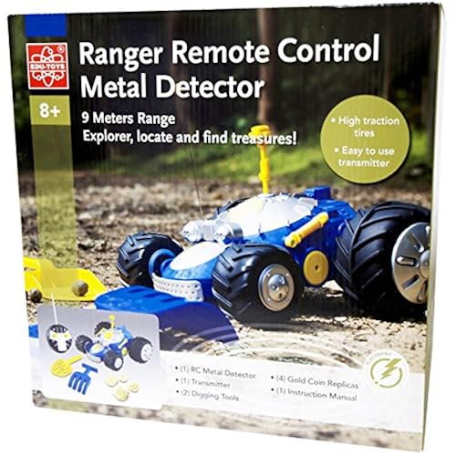 Edu-Toys Ranger Remote Control Metal Detector Patio, Lawn & Garden, Outdoor Power Tools, Metal Detectors