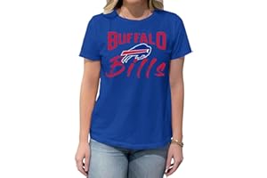 Team Fan Apparel NFL Women's Paintbrush Relaxed Fit Unisex T-Shirt - Fabric for a Relaxed & Comfortable Football Game Day