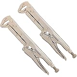 Monster & Master 80 Degree Extended Locking Plier Set, 2-Piece, MM-LP-003x2