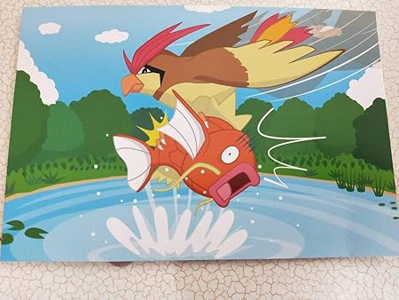 Amazon ポケモンセンターオンライン 限定購入特典 ポストカード アイラブコイキング ピジョット ポケットモンスター ポストカード 絵柄付はがき 文房具 オフィス用品