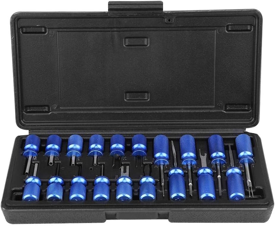 Terminal Removal Tool,19Pcs Car Universal Electrical Terminal Block
