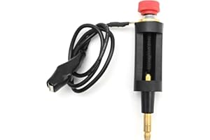 ZUDKSUY Adjustable Ignition Coil Tester, Black Coil-on Plug Ignition Spark Circuit Tester, Alloy Plastic Spark Plug Tester fo