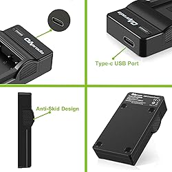 OAproda 2 Pack EN-EL19 Battery and Rapid USB