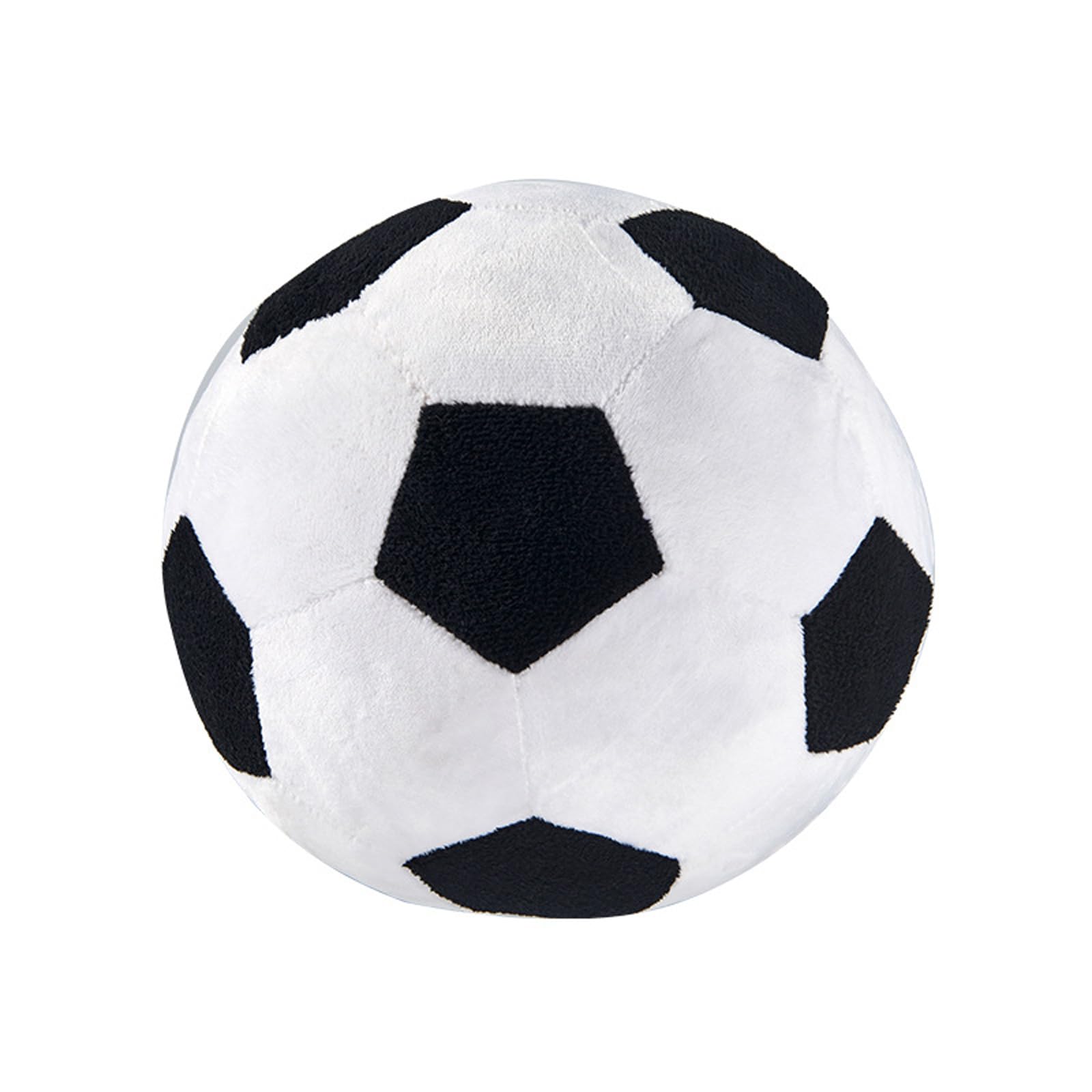 18inch Plush Sports Ball Pillow Cushion Unique Soccer Basketball Baseball Tennis Round Throw Pillow Soft Sofa Bed Pillows Home Decor Stuffed Toy Sports Fan Gift for Men & Women (Soccer Plush Toy)