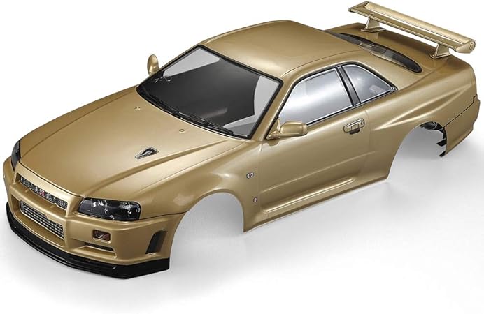 Amazon Goolsky Killerbody 日産スカイライン R34 Finished ボディ シェル フレーム 1 10 電動ツーリング Rcレーシング カーdiy 用 ラジコン ドローン 通販