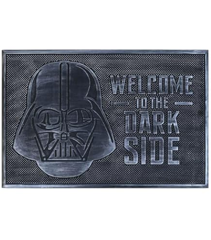 Star Wars Welcome To The Dark Side Deurmat bruin-zwart