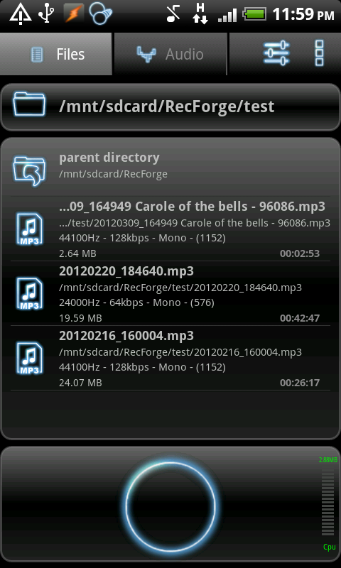 RecForge Pro - Audio Recorder