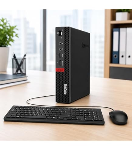 Amazon.com: Lenovo ThinkCentre M720s Desktop PC, Black : Electronics