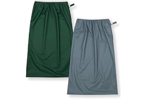 Nora's Nursery Pail Liner for Cloth Diapers - Reusable and Washable - Fits all Standard Diaper Pails - Waterproof Pail Liner with Strap for Diaper Pails, Laundry & Kitchen Garbage Cans (Forest - 2 Pk)