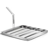 AF45 Commercial Deep Fryer Filter Screen 13.75" x 13.75" | 550 Microns, 304 Stainless Steel, Capture Grease Debris, Crumb &amp; Sediment, Extend Oil Life by 40%, Restaurant Fryer Strainer