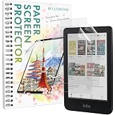 BELLEMOND Kent Paper Screen Protector for Kobo Clara Color/BW 6", 2 Pack | Made in Japan, Smooth Kent paper surface, Reduced pencil tip wear, Ideal for sketching, writing and note-taking