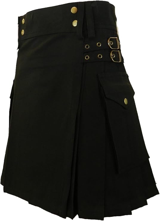 womens black kilt