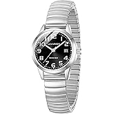 Elegant Gold Watches for Women Small Analog Watch, Waterproof Ladies Watches with Stainless Steel Expansion Band and Luminous Dial - Fashionable Christmas & Birthday Gifts for Women