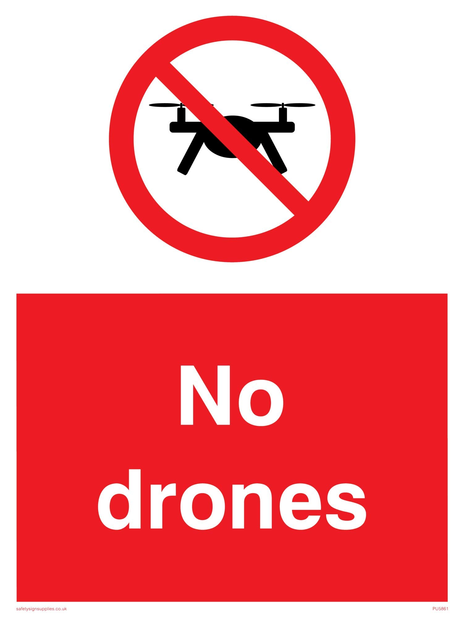 No drones
