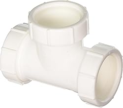EZ-FLO Polypropylene 3-Way Tee Fitting Coupling