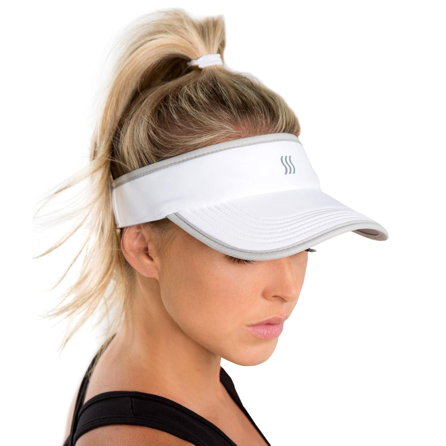 SAAKA Women's Super Absorbent Visor. Best for Tennis Golf Running All Sports.
