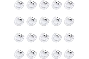 UFURMATE 20Pcs Curtain Clips for Adjusting Length Multi-Purpose Curtain Shortening Tool Strong Invisible Hem Holder No Sew Sh