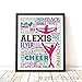PrintChicks - Competitive Cheer Personalized Print - Cheerleading Art Decor Poster Team Gift. SHIPS 1-2 DAYS, ARRIVES BEFORE CHRISTMAS!