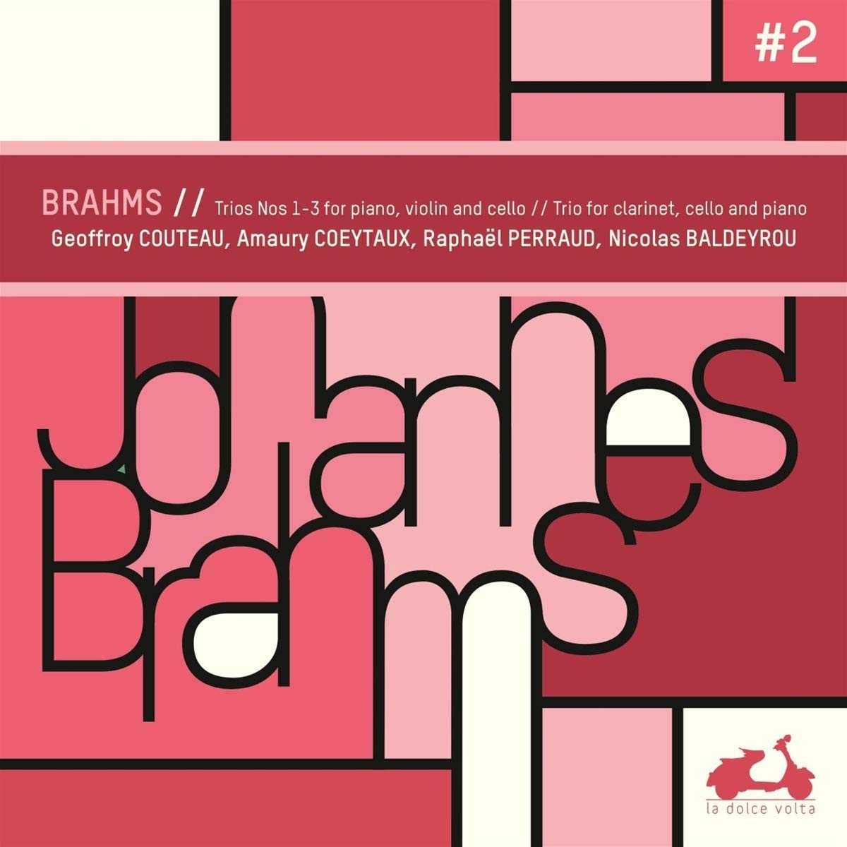 Brahms: Trios Nos. 1-3 For Piano, Violin And Cello/...