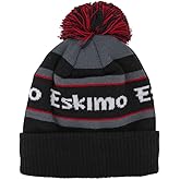 Eskimo Unisex Black Ice POM Hat, Black Ice, One Size