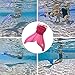 YiZYiF Kids Girls Boys Mermaid Swimming Monofin Flippers Swim Fin (Pink)