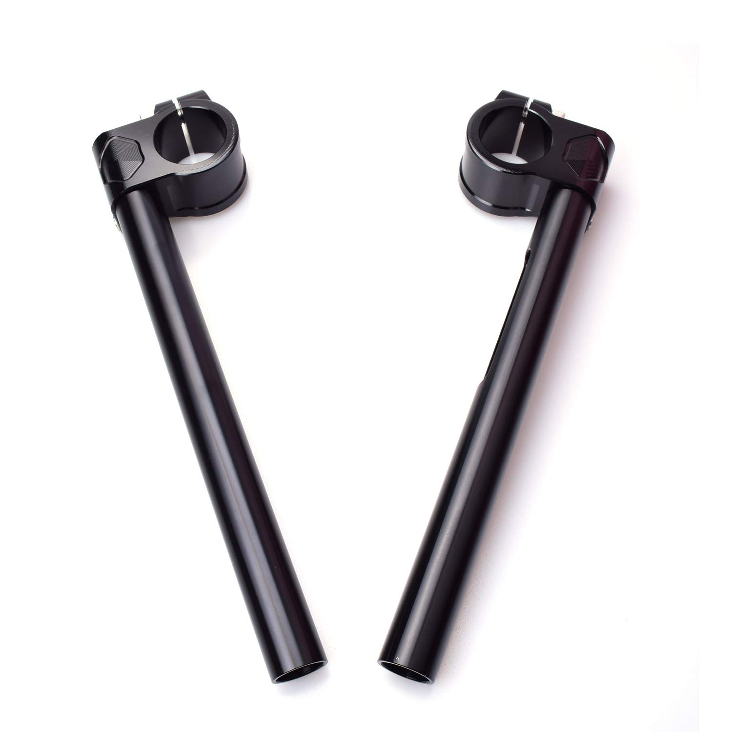 Photo 1 of 1" handlebar with ? 55mm Clip-Ons Handlebars compatible with Harley Davidson Sportster Roadster XL1200CX 2016-Current Modified Cafe racer Custom Accessories,1 inch handlebars Assembly Black