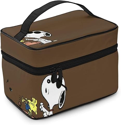 Amazon Cx商業 スヌーピー 化粧ポーチ 化粧バッグ コスメポーチ カメラケース メイクボックス 収納ポーチ 化粧ブラシ収納袋 メイクポーチ メッシュポーチ メイクブラシバッグ ポーチ タリーバッグ トラベルポーチ バスルームポーチ バッグインバッグ 出張 海外 旅行
